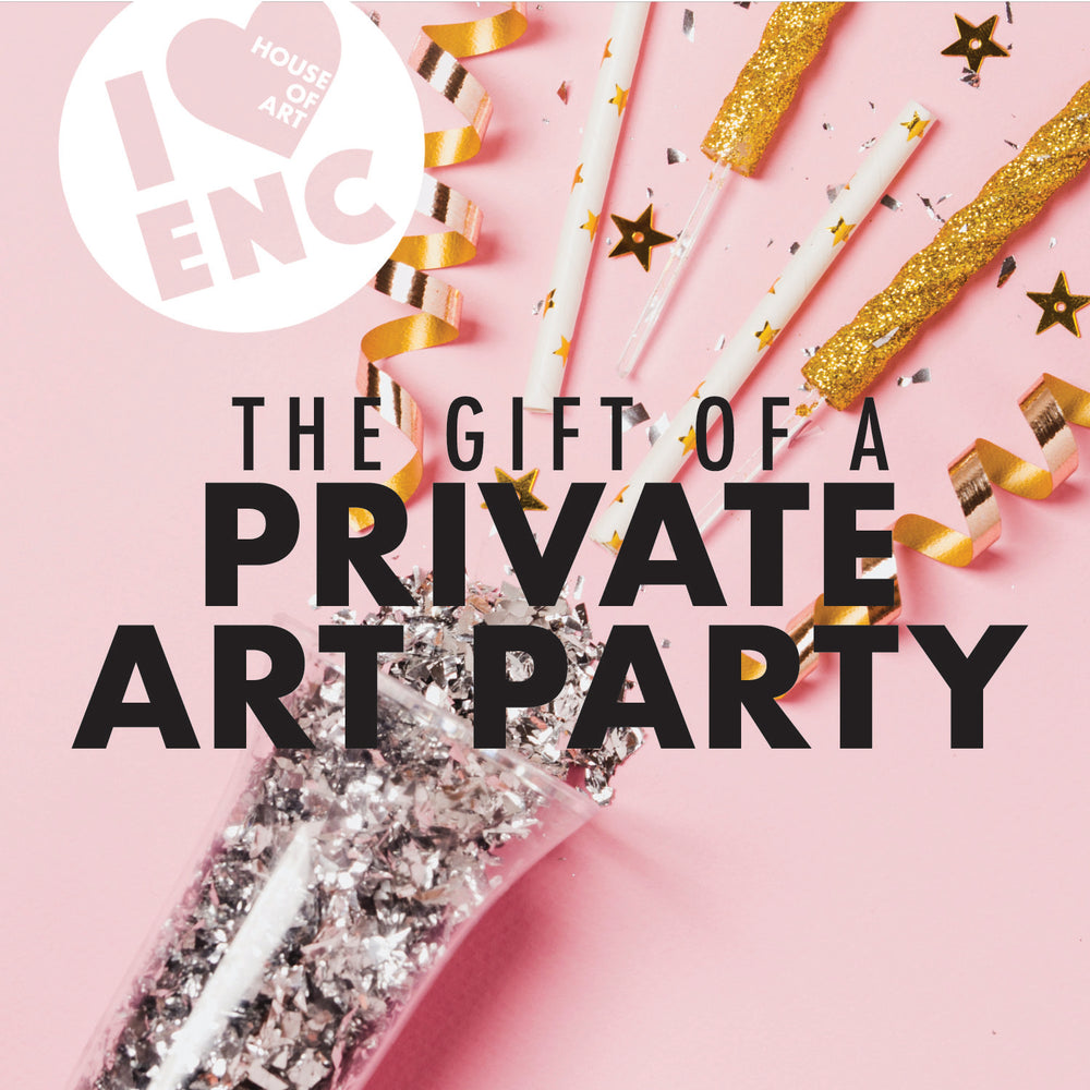 Encinitas House of Art Gift of a Private 90min Memorable Event