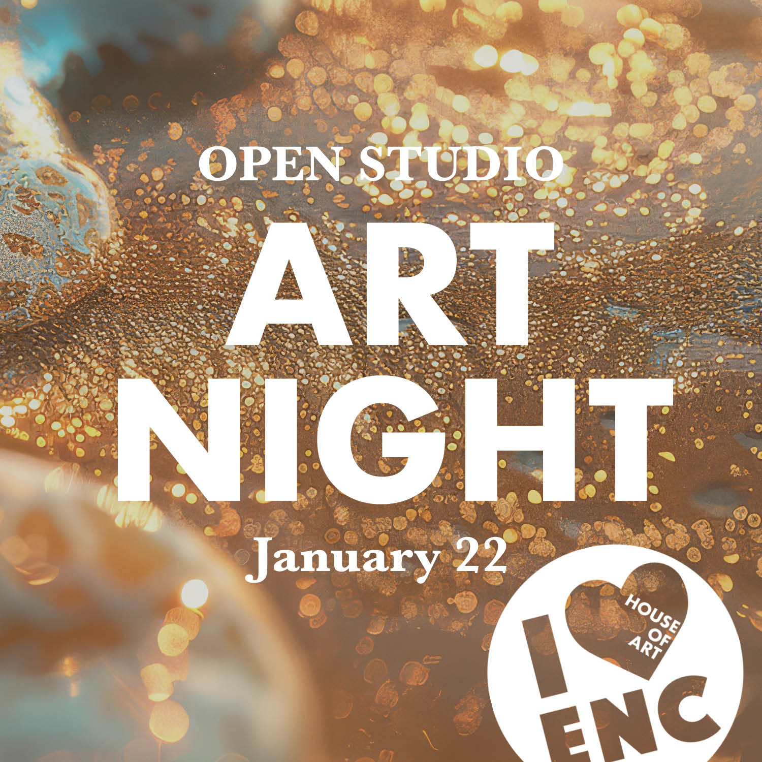 Open Studio -  January 22nd 6:15pm - 8:15pm