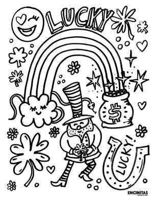 Saint Patrick's Day Coloring Page