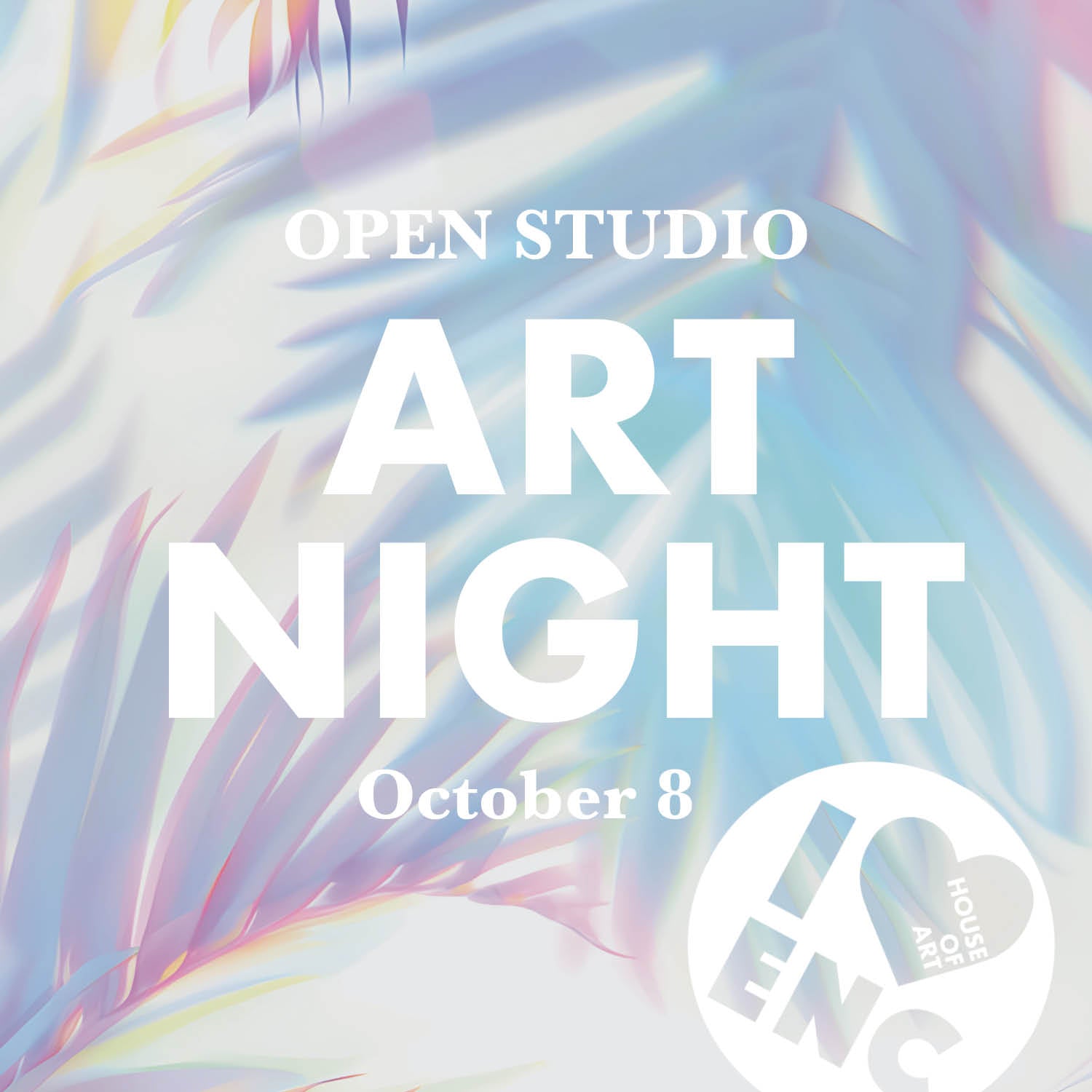 Open Studio - October 8th 6:15pm - 8:15pm