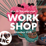 Art Workshop - DIY Dia De Los Muertos Sugar Skull Craft (October 25th 6-8pm)