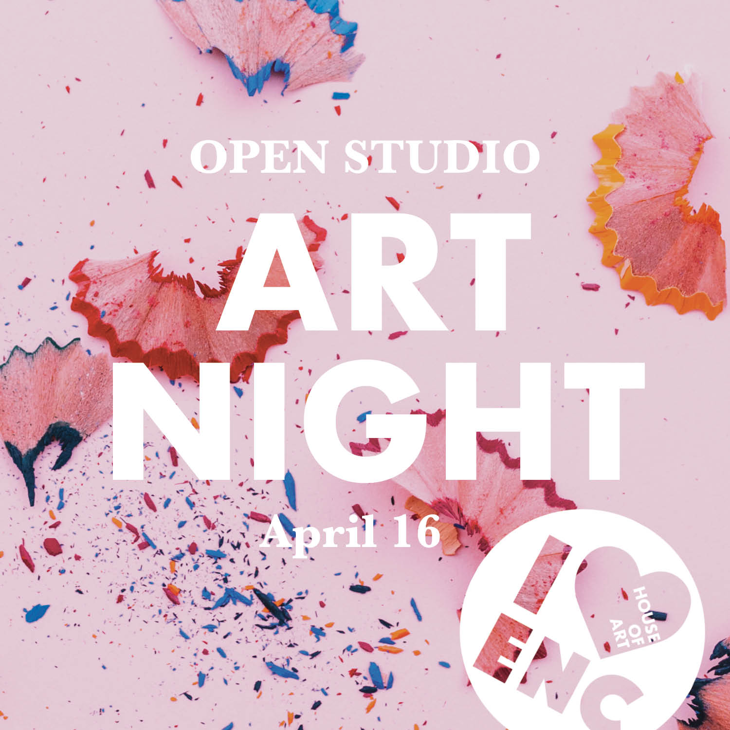 Open Studio - April 16 6:15pm - 8:15pm