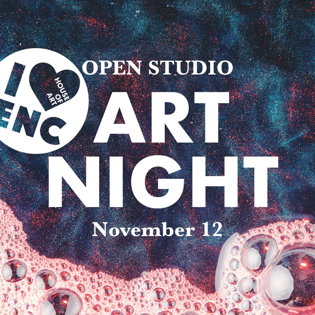 Open Studio - November 12 6:15pm - 8:15pm