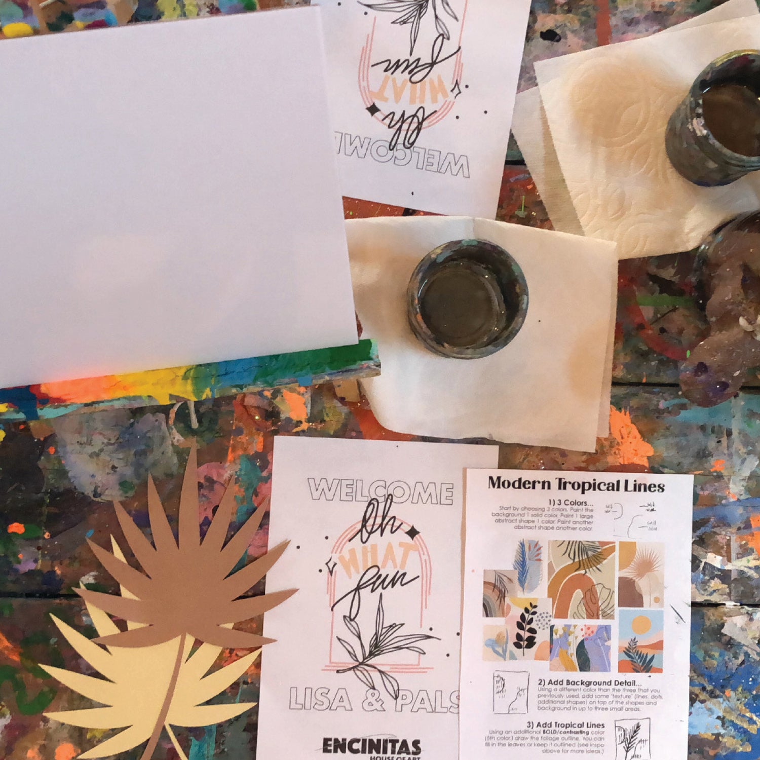 VIP Private Workshop with Encinitas House of Art