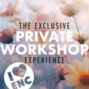VIP Private Workshop with Encinitas House of Art