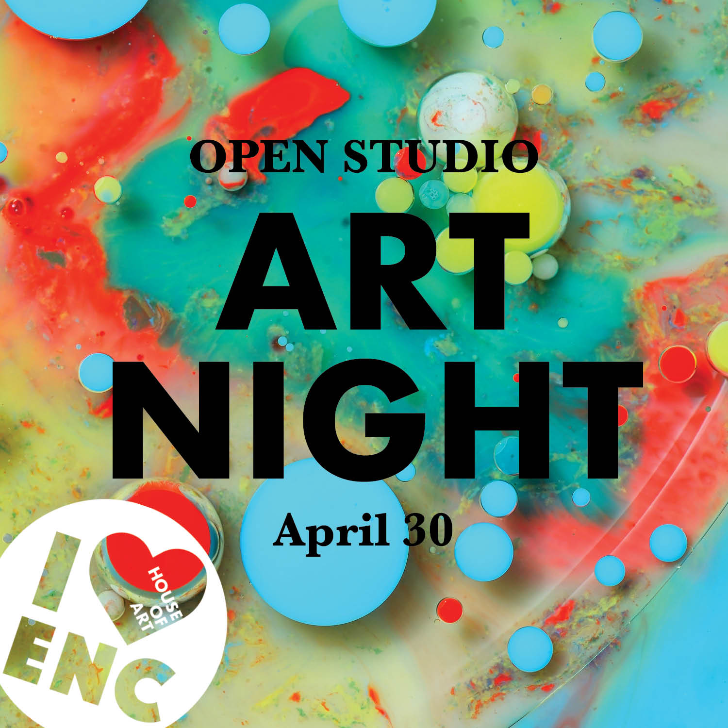 Open Studio -  April 30 6:15pm - 8:15pm