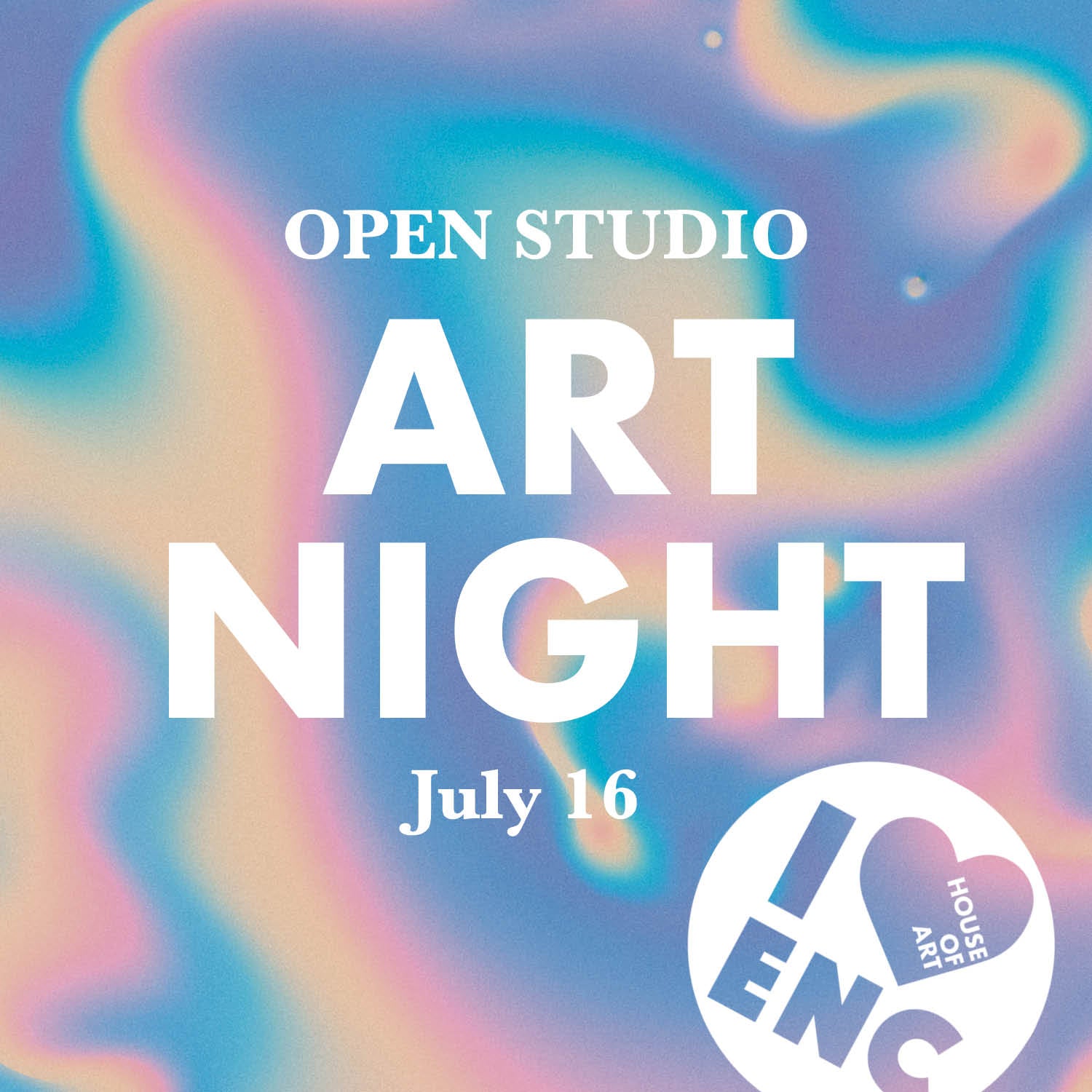 Open Studio - July 16 6:15pm - 8:15pm