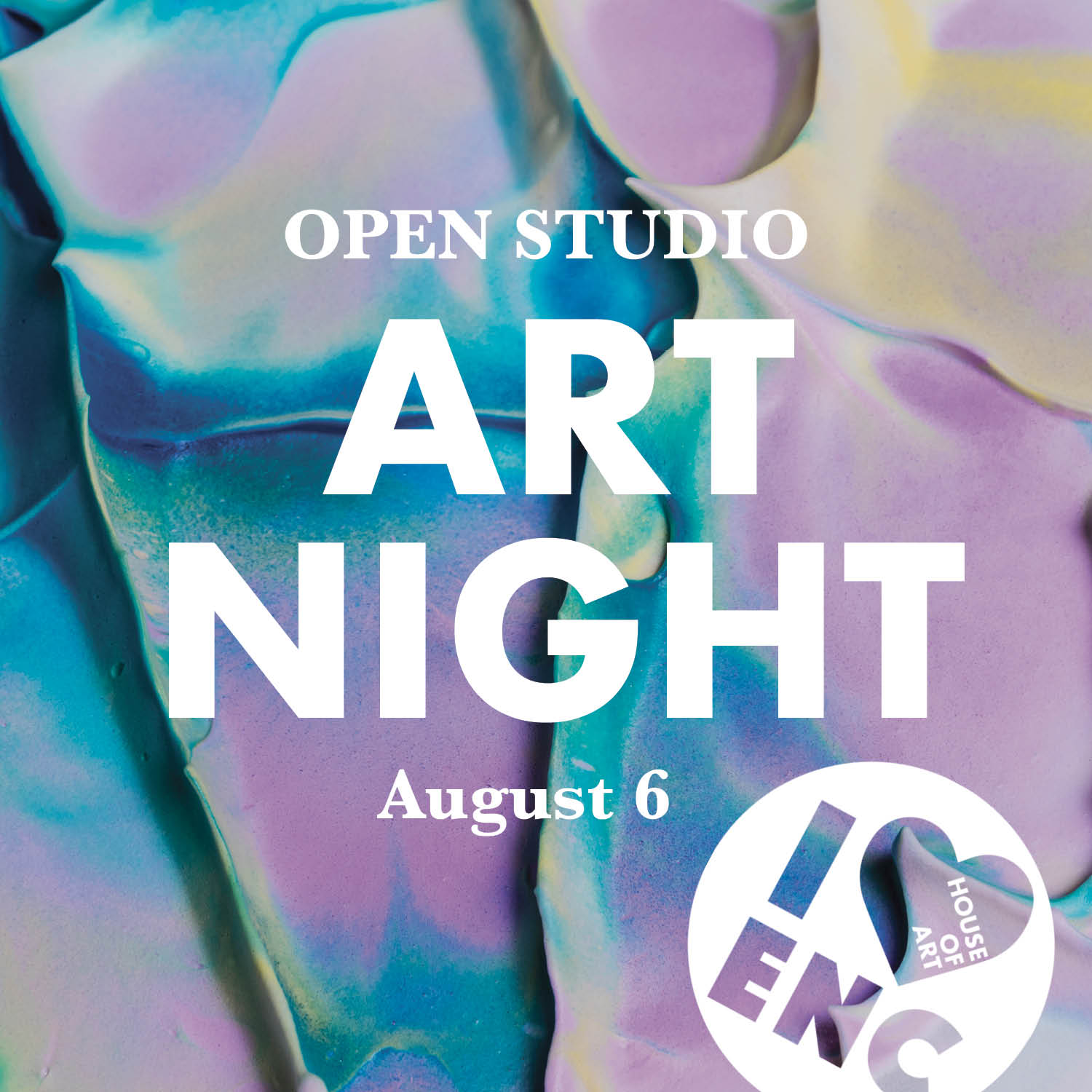 Open Studio - August 6 6:15pm - 8:15pm
