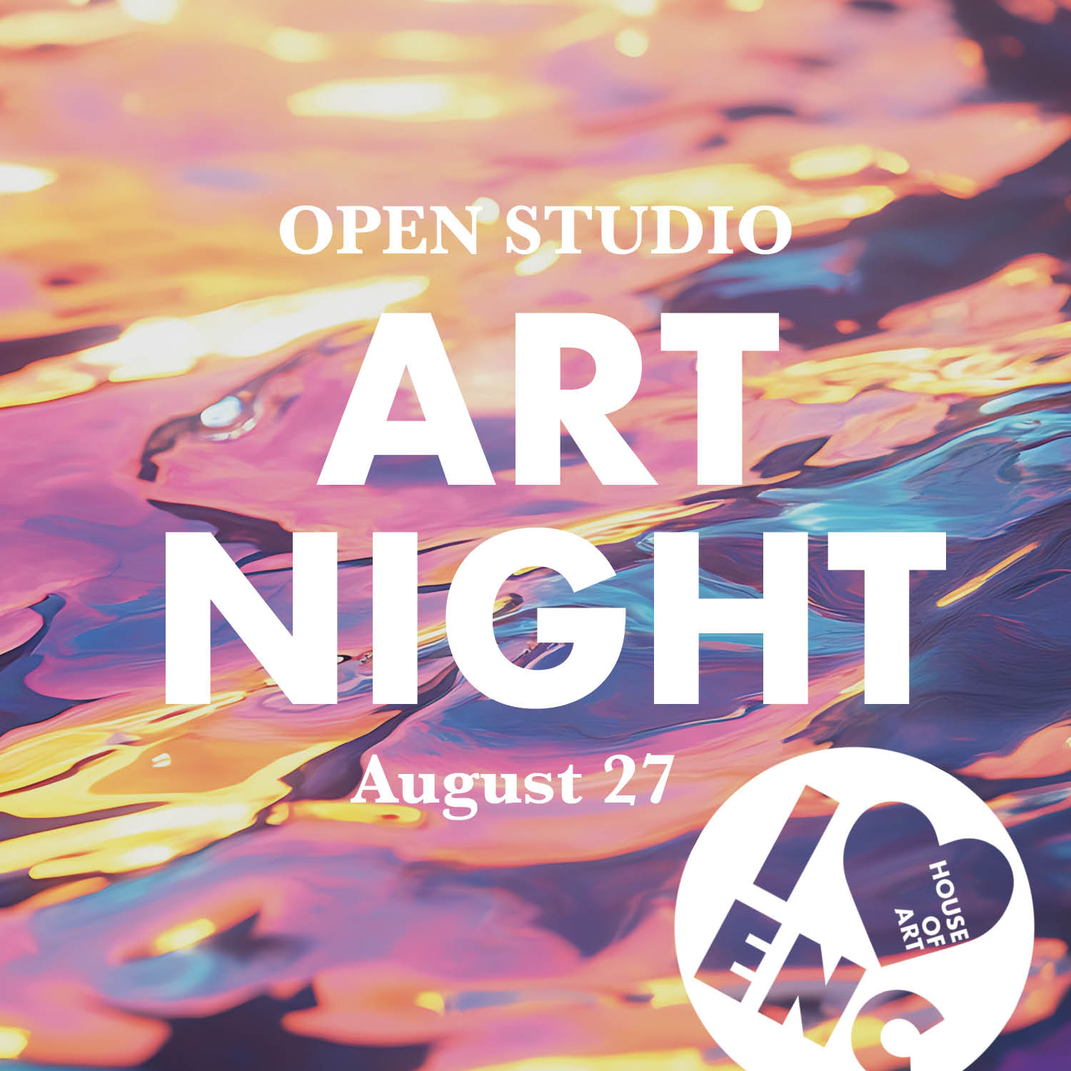 Open Studio - August 27 6:15pm - 8:15pm