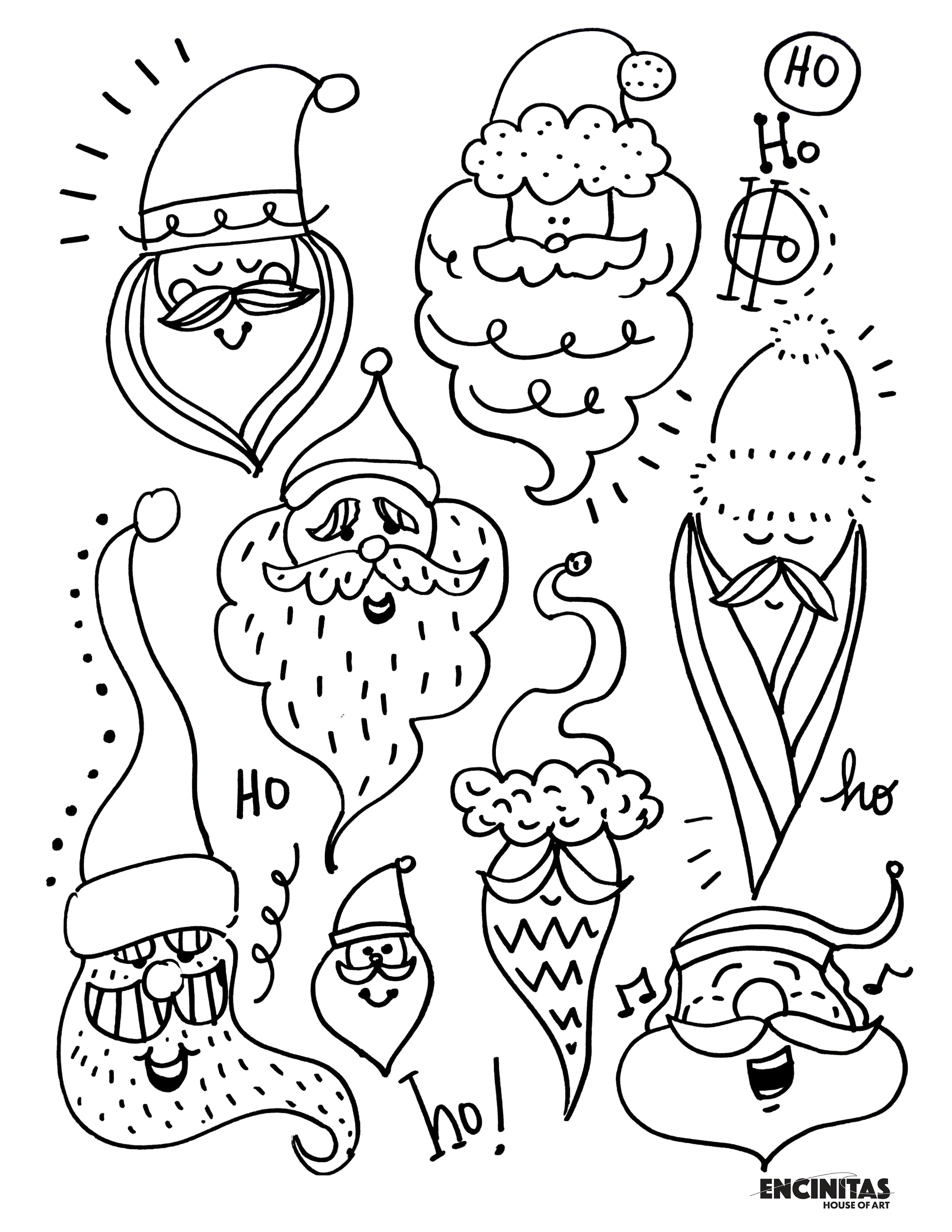 Christmas Coloring Page
